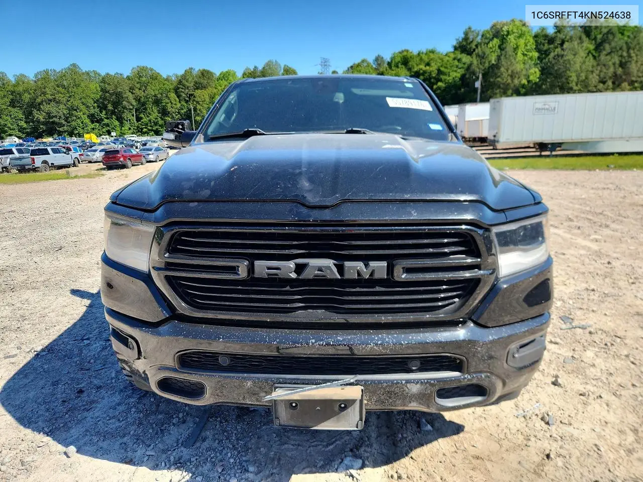 2019 Ram 1500 Big Horn VIN: 1C6SRFFT4KN524638 Lot: 55789176