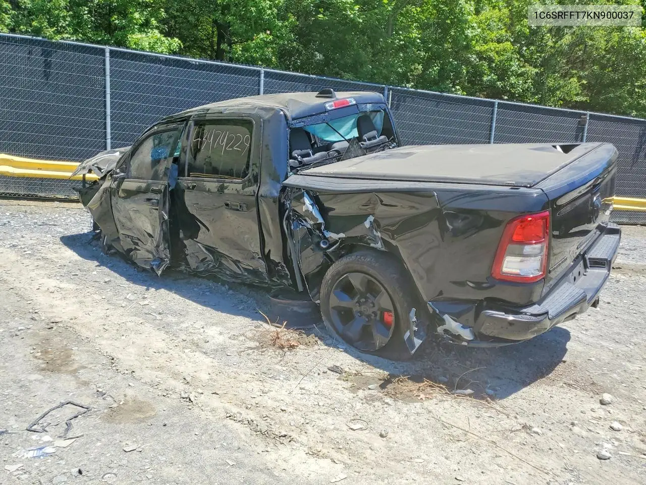 1C6SRFFT7KN900037 2019 Ram 1500 Big Horn