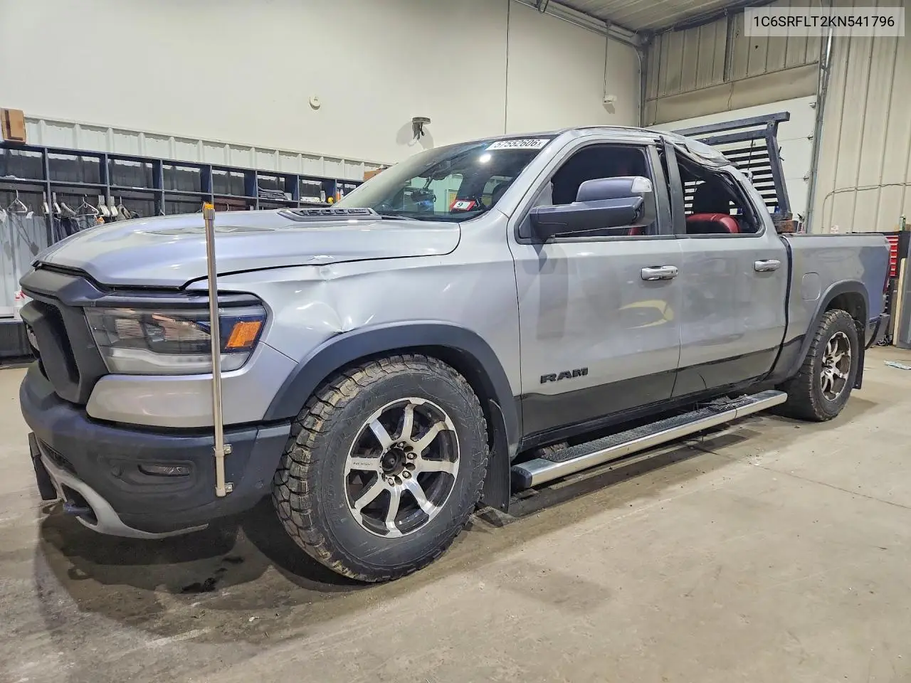 2019 Ram 1500 Rebel VIN: 1C6SRFLT2KN541796 Lot: 57552606