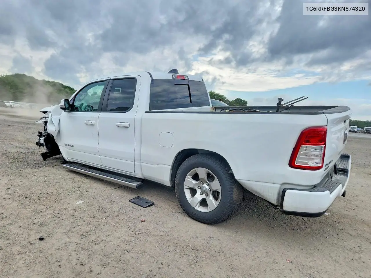 2019 Ram 1500 Big Horn VIN: 1C6RRFBG3KN874320 Lot: 57650716