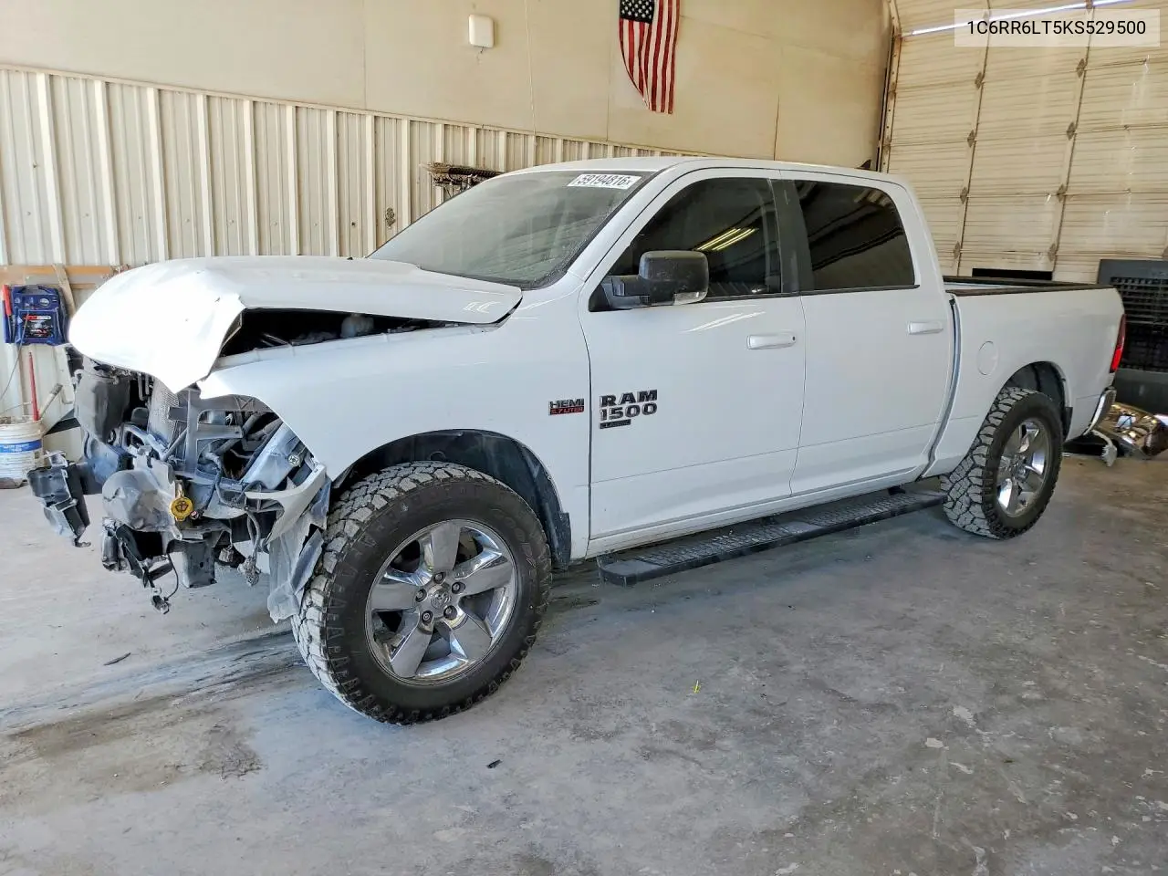2019 Ram 1500 Classic Slt VIN: 1C6RR6LT5KS529500 Lot: 59194816