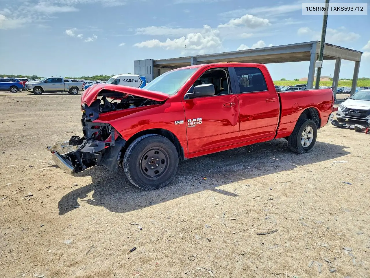 2019 Ram 1500 Classic Slt VIN: 1C6RR6TTXKS593712 Lot: 60005636