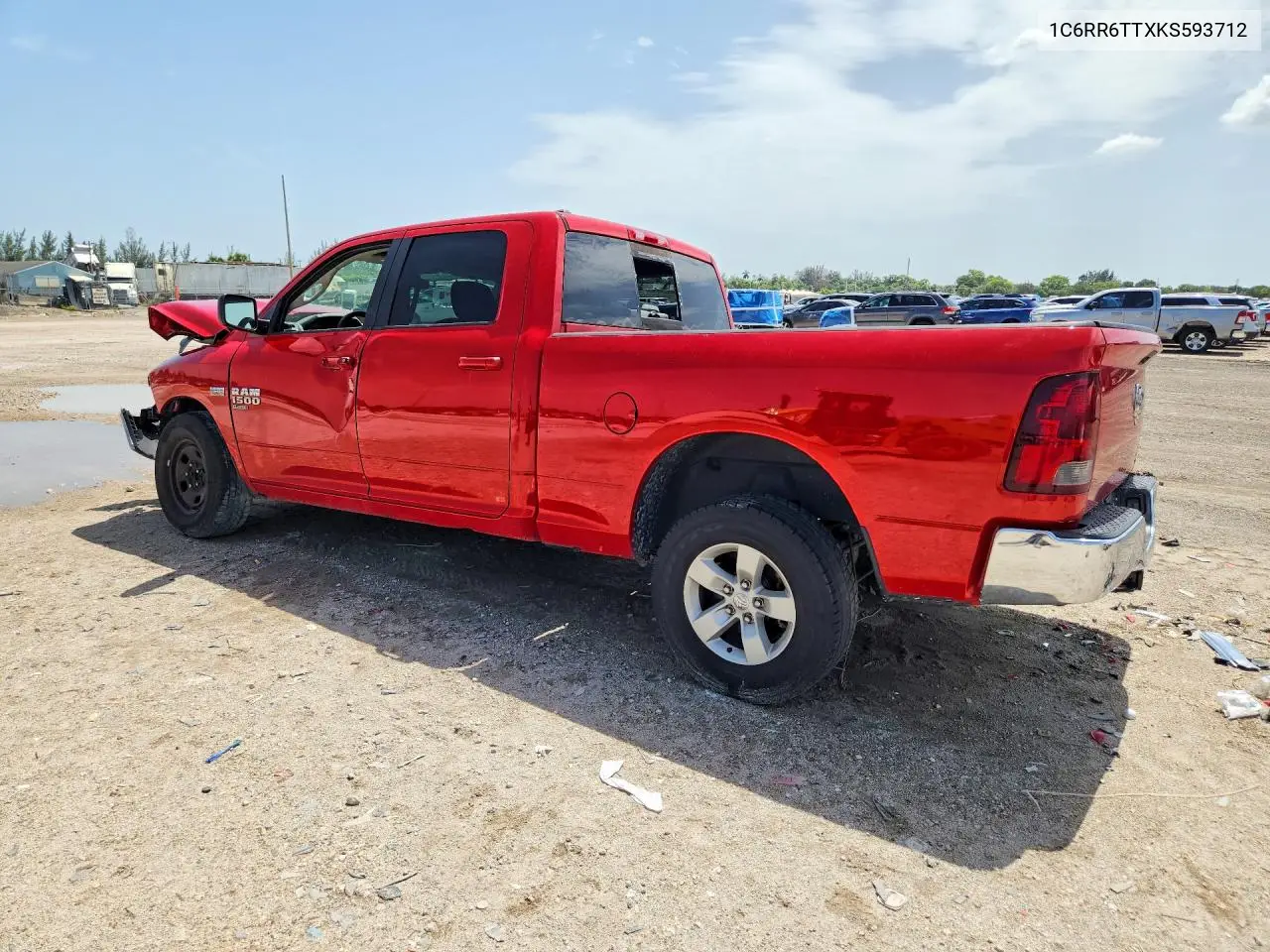 2019 Ram 1500 Classic Slt VIN: 1C6RR6TTXKS593712 Lot: 60005636