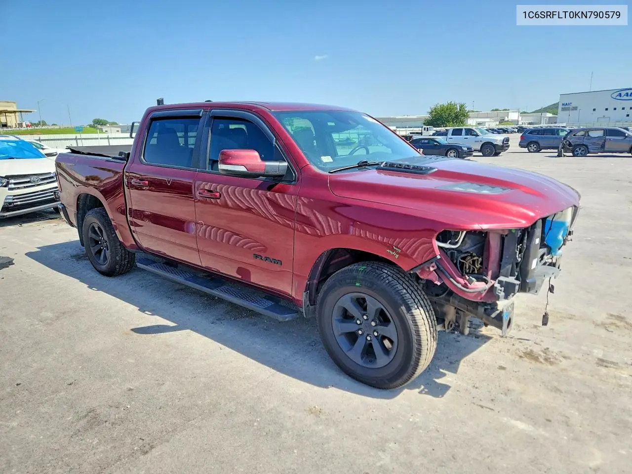 2019 Ram 1500 Rebel VIN: 1C6SRFLT0KN790579 Lot: 61295016