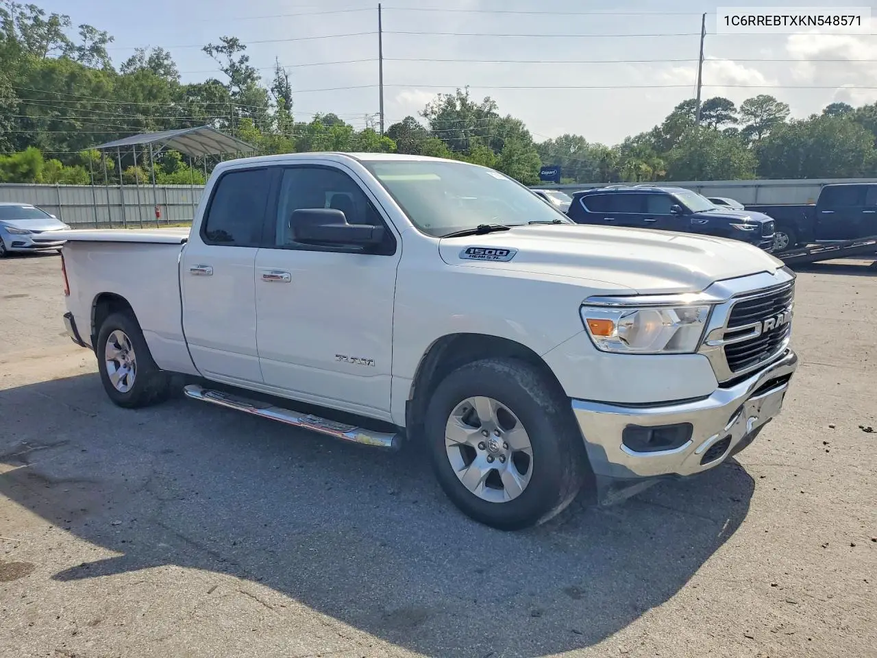 2019 Ram 1500 Big Horn/Lone Star VIN: 1C6RREBTXKN548571 Lot: 61588996
