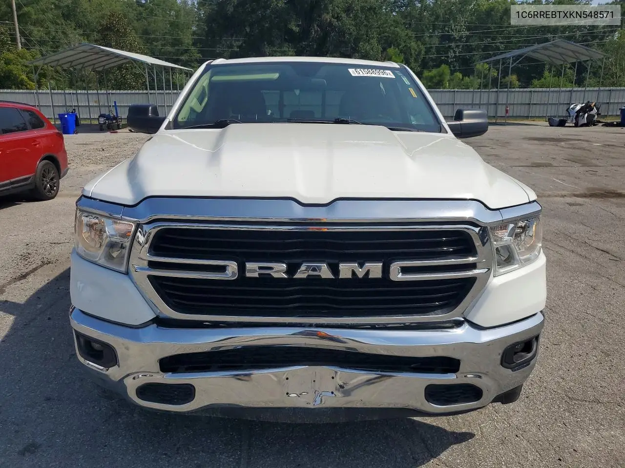 2019 Ram 1500 Big Horn/Lone Star VIN: 1C6RREBTXKN548571 Lot: 61588996