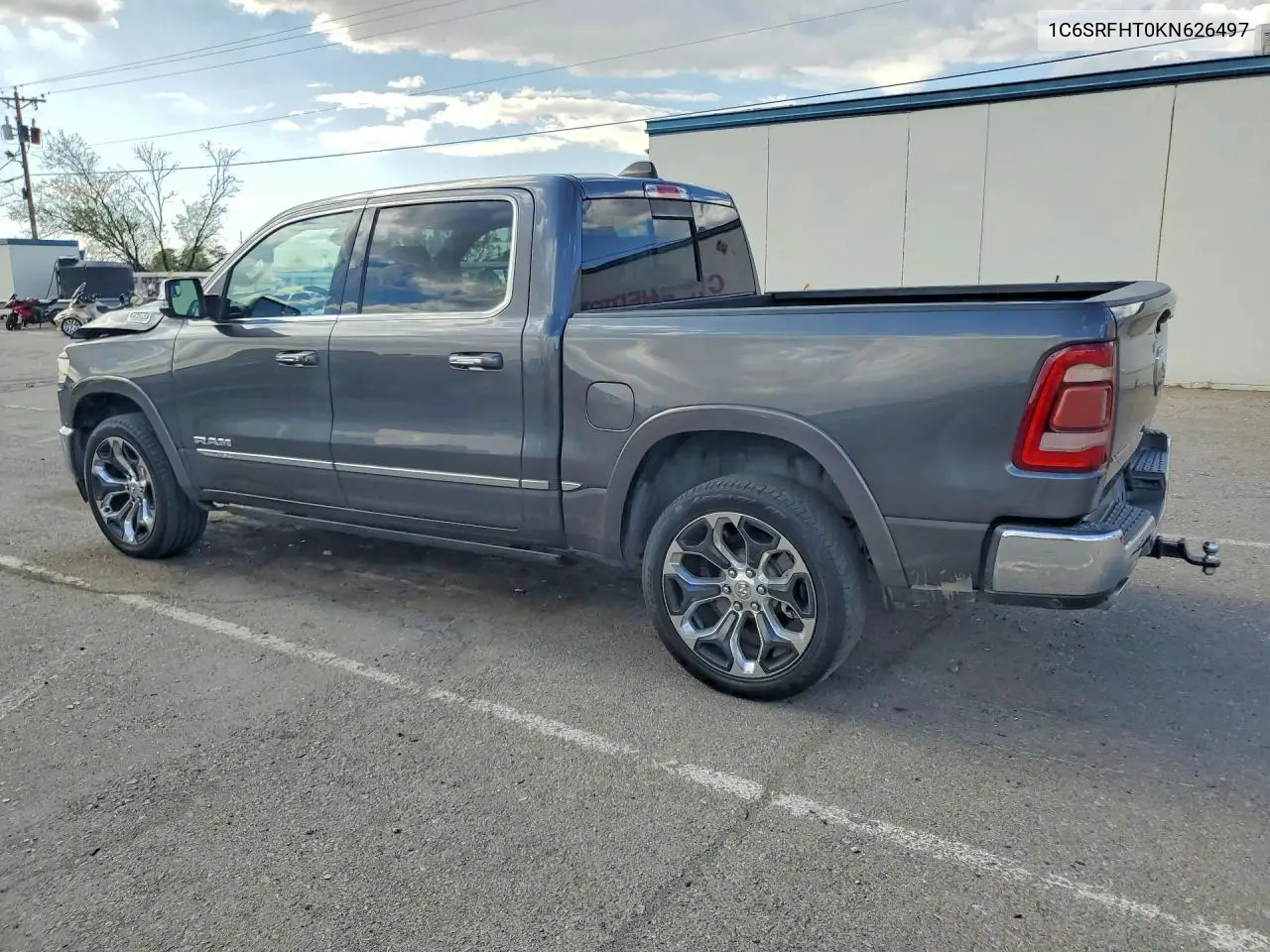 2019 Ram 1500 Limited VIN: 1C6SRFHT0KN626497 Lot: 61637216