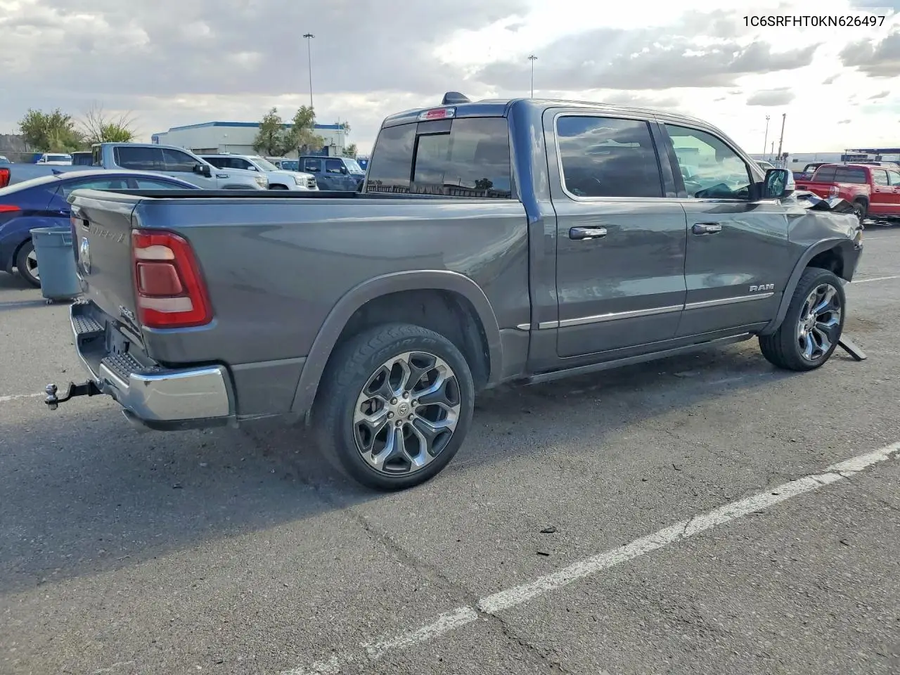 2019 Ram 1500 Limited VIN: 1C6SRFHT0KN626497 Lot: 61637216