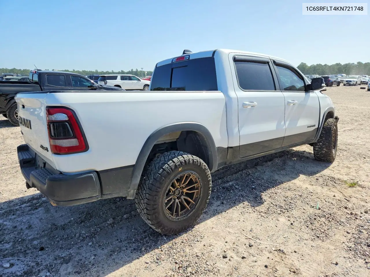 2019 Ram 1500 Rebel VIN: 1C6SRFLT4KN721748 Lot: 61864796