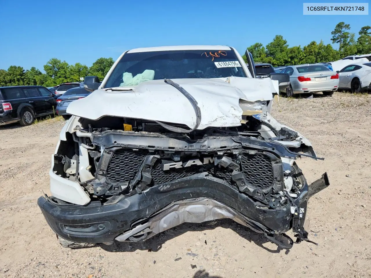 2019 Ram 1500 Rebel VIN: 1C6SRFLT4KN721748 Lot: 61864796