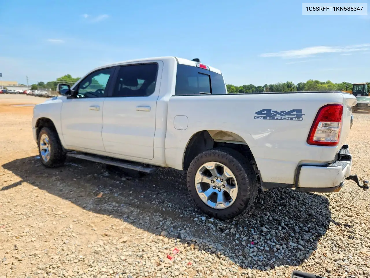 2019 Ram 1500 Big Horn/Lone Star VIN: 1C6SRFFT1KN585347 Lot: 61875456