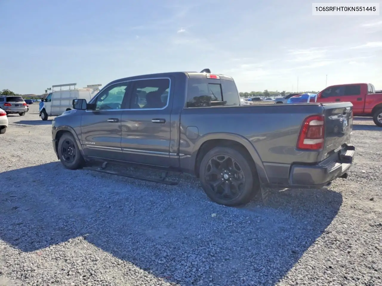 2019 Ram 1500 Limited VIN: 1C6SRFHT0KN551445 Lot: 61998796