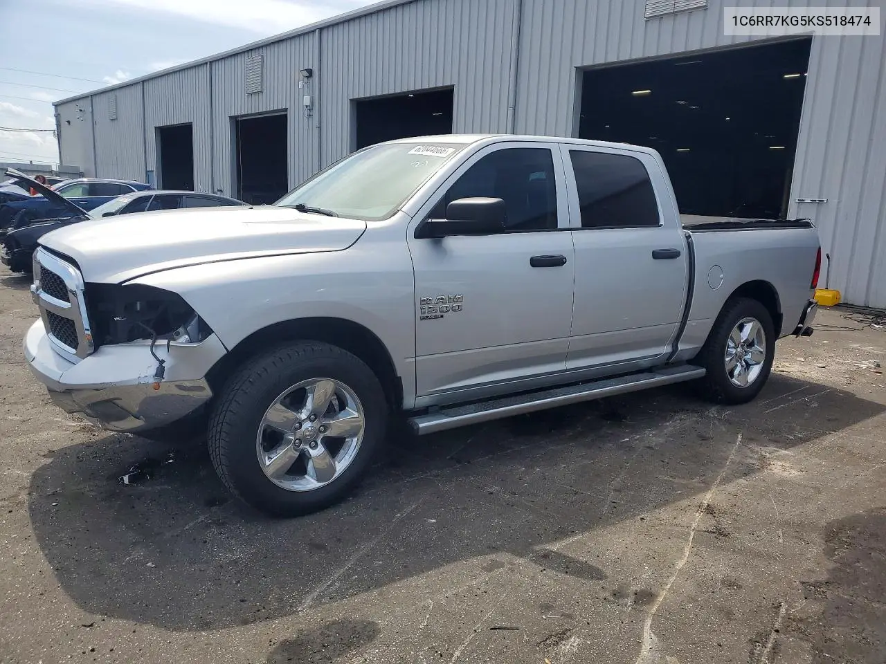 2019 Ram 1500 Classic Tradesman VIN: 1C6RR7KG5KS518474 Lot: 62044666