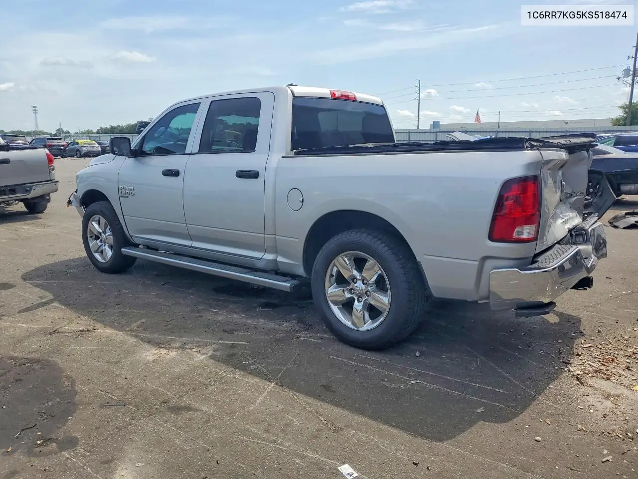 2019 Ram 1500 Classic Tradesman VIN: 1C6RR7KG5KS518474 Lot: 62044666