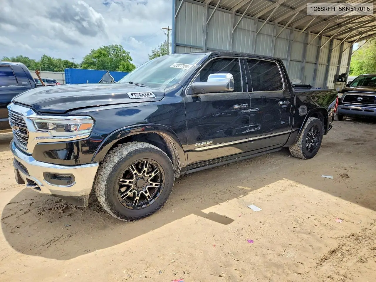 2019 Ram 1500 Limited VIN: 1C6SRFHT5KN517016 Lot: 62087906