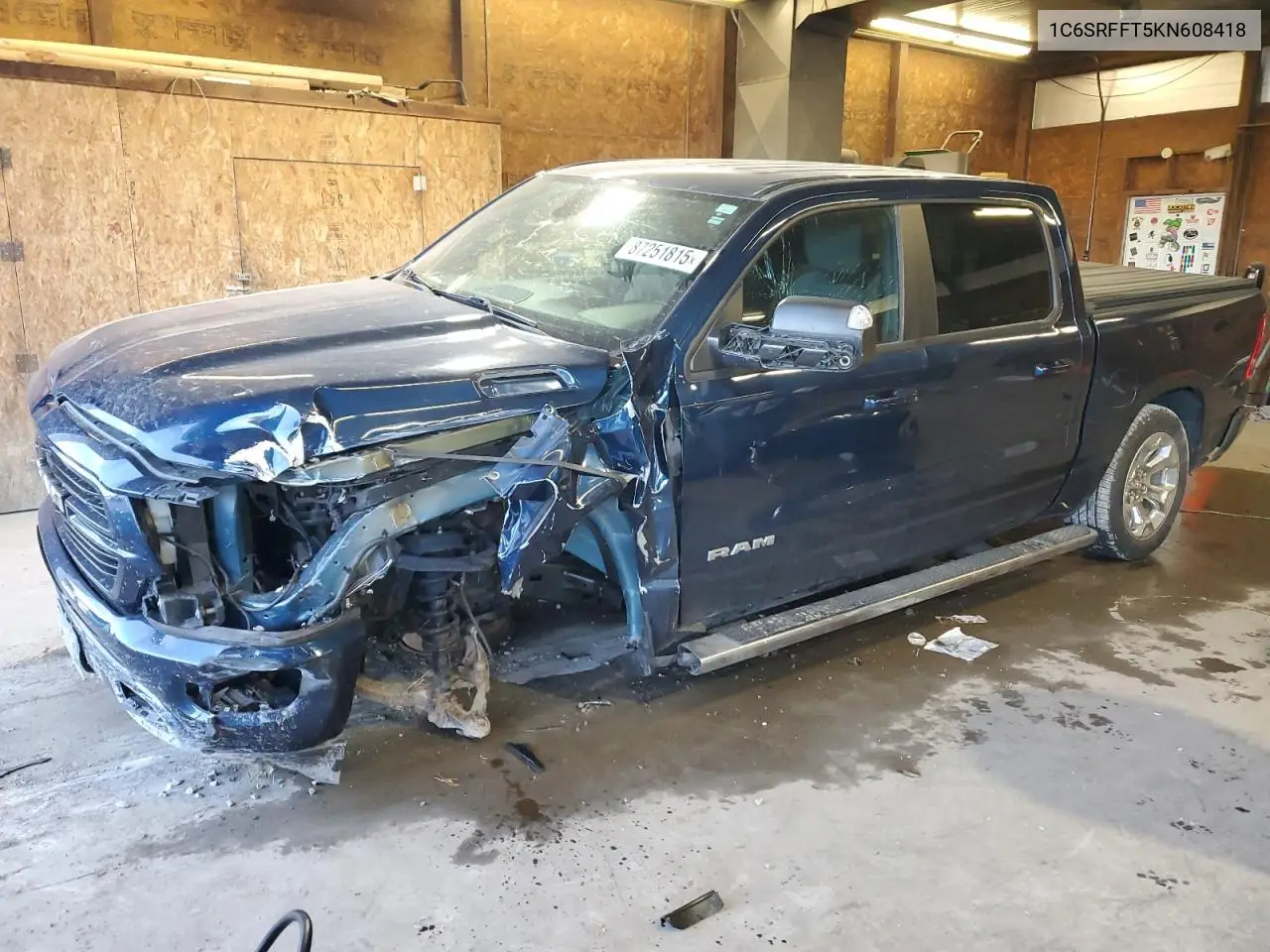 1C6SRFFT5KN608418 2019 Ram 1500 Big Horn