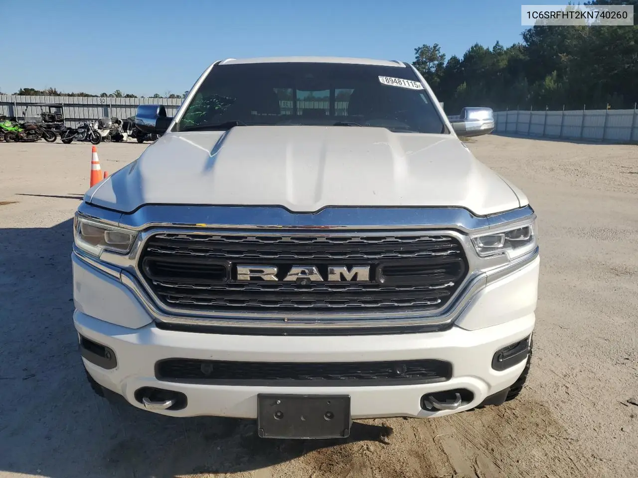 1C6SRFHT2KN740260 2019 Ram 1500 Limited