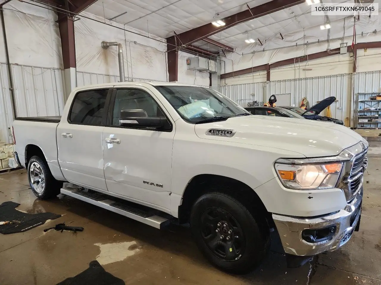 1C6SRFFTXKN649045 2019 Ram 1500 Big Horn