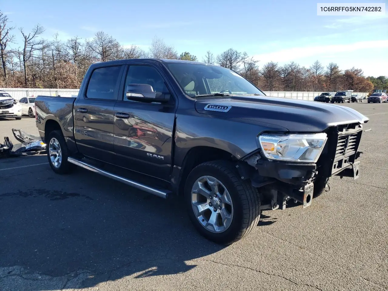 1C6RRFFG5KN742282 2019 Ram 1500 Big Horn/Lone Star