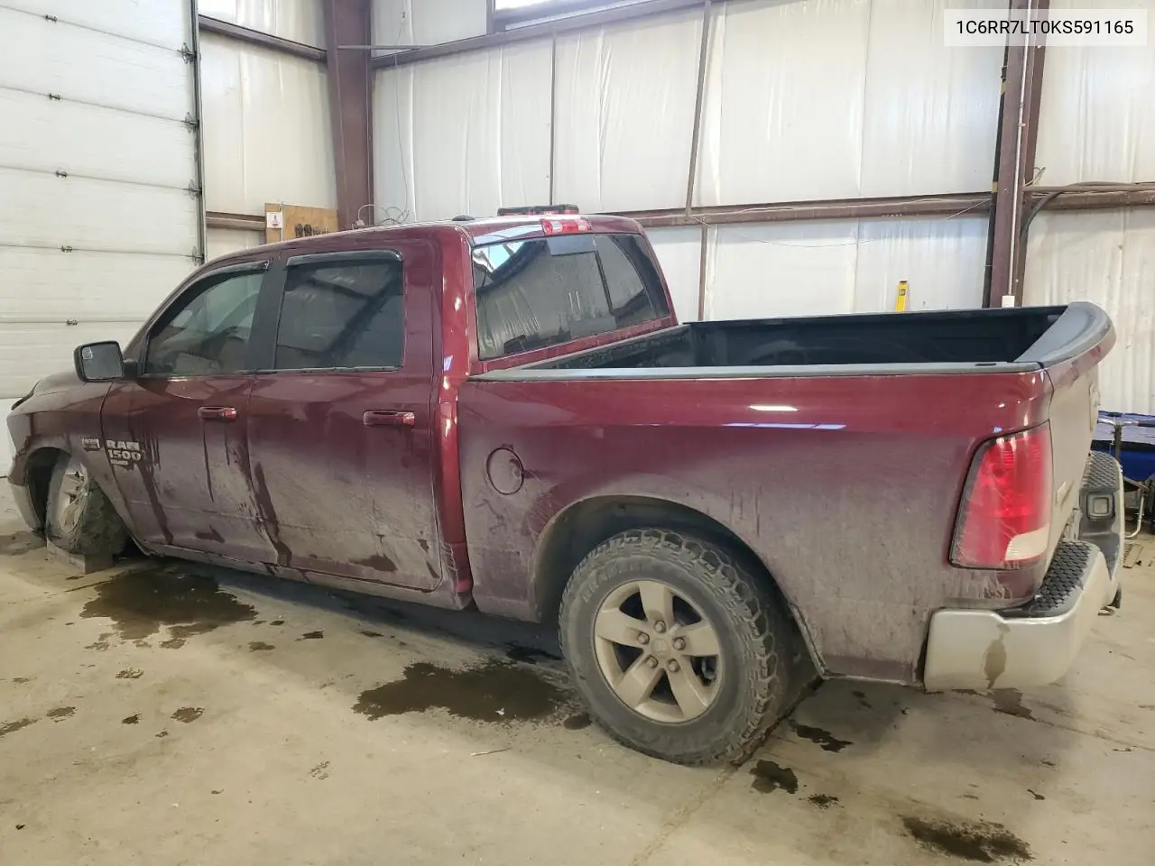 1C6RR7LT0KS591165 2019 Ram 1500 Classic Slt