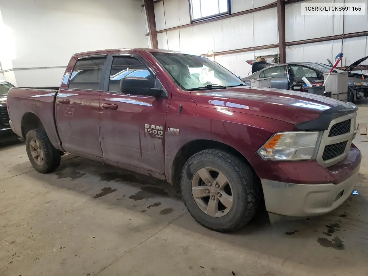 1C6RR7LT0KS591165 2019 Ram 1500 Classic Slt