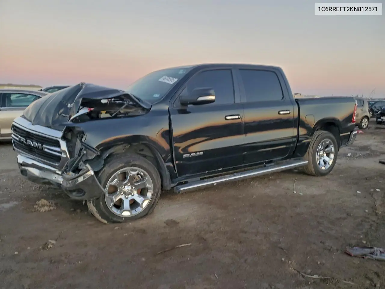 1C6RREFT2KN812571 2019 Ram 1500 Big Horn/Lone Star