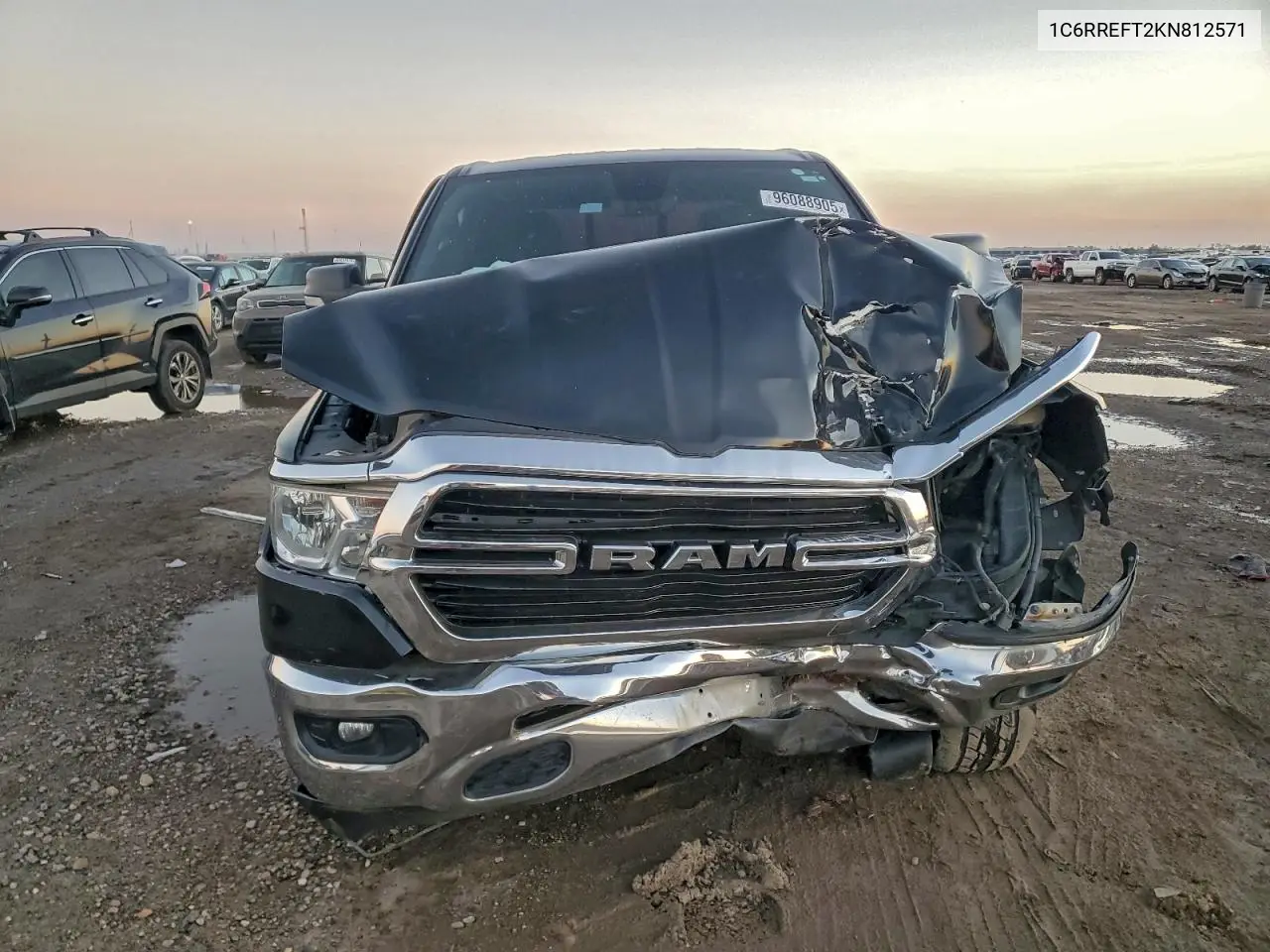 1C6RREFT2KN812571 2019 Ram 1500 Big Horn/Lone Star