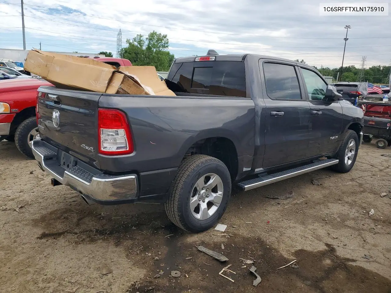 2020 Ram 1500 Big Horn/Lone Star VIN: 1C6SRFFTXLN175910 Lot: 57849116