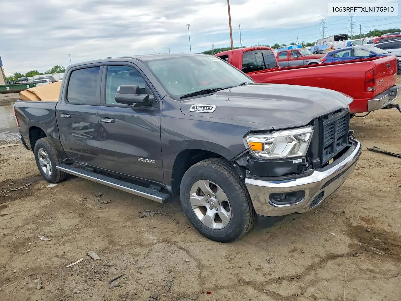2020 Ram 1500 Big Horn/Lone Star VIN: 1C6SRFFTXLN175910 Lot: 57849116