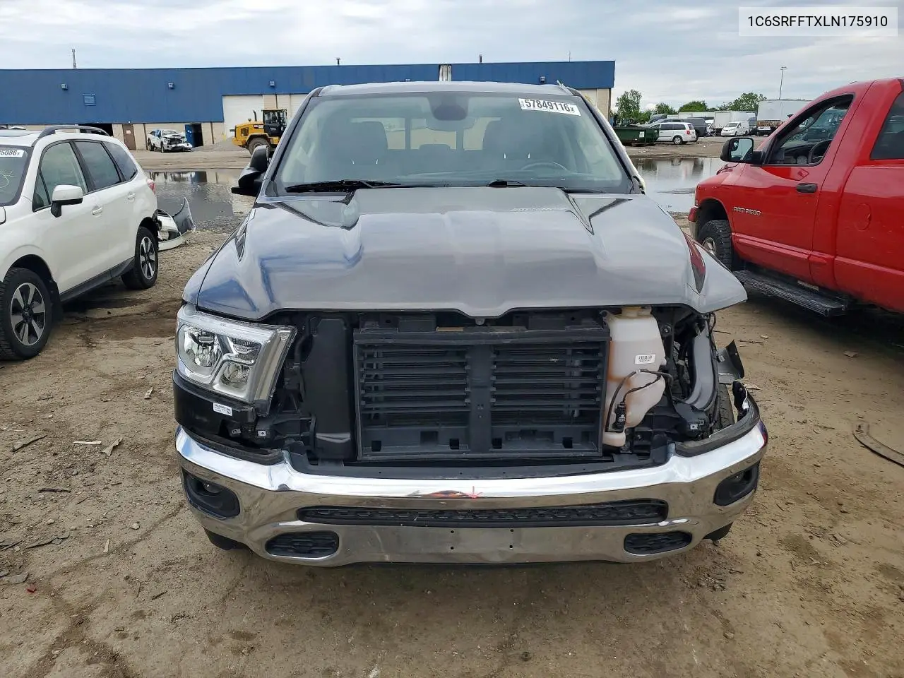 2020 Ram 1500 Big Horn/Lone Star VIN: 1C6SRFFTXLN175910 Lot: 57849116