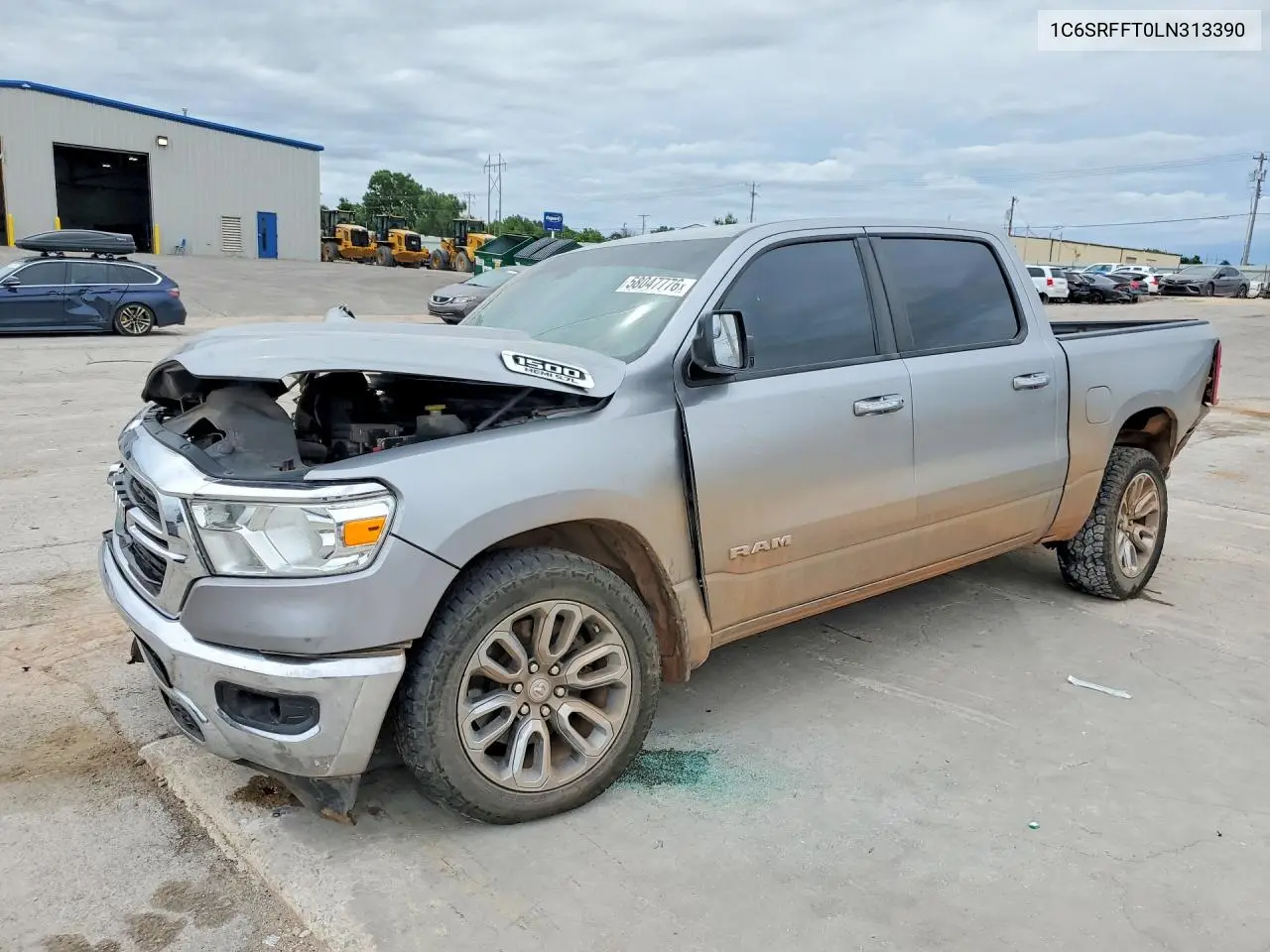 2020 Ram 1500 Big Horn/Lone Star VIN: 1C6SRFFT0LN313390 Lot: 58047776