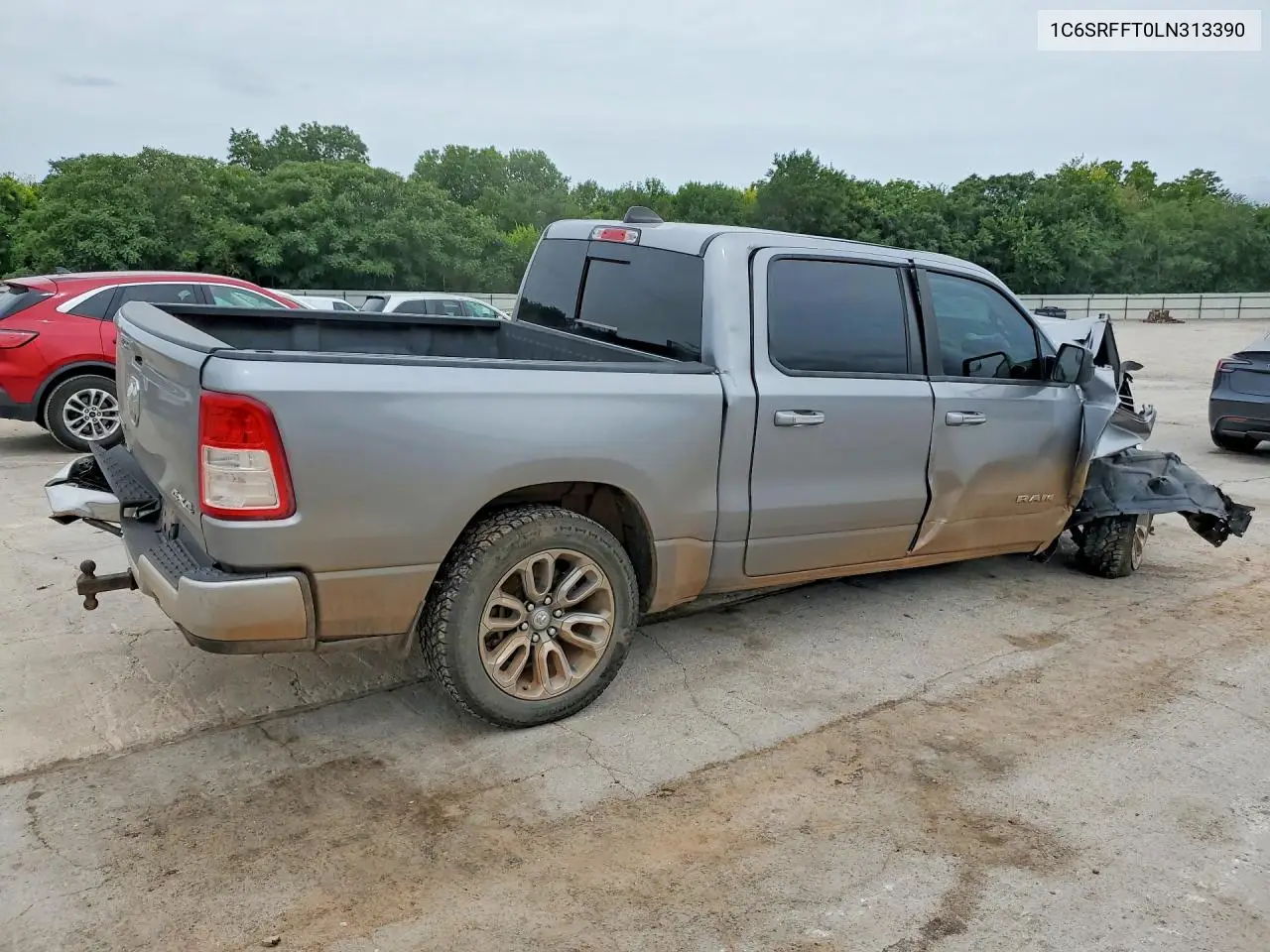 2020 Ram 1500 Big Horn/Lone Star VIN: 1C6SRFFT0LN313390 Lot: 58047776