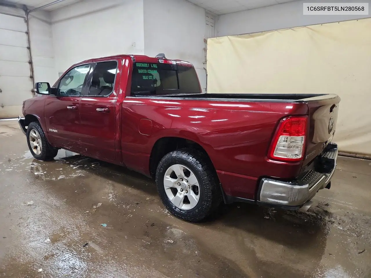 2020 Ram 1500 Big Horn/Lone Star VIN: 1C6SRFBT5LN280568 Lot: 59553706