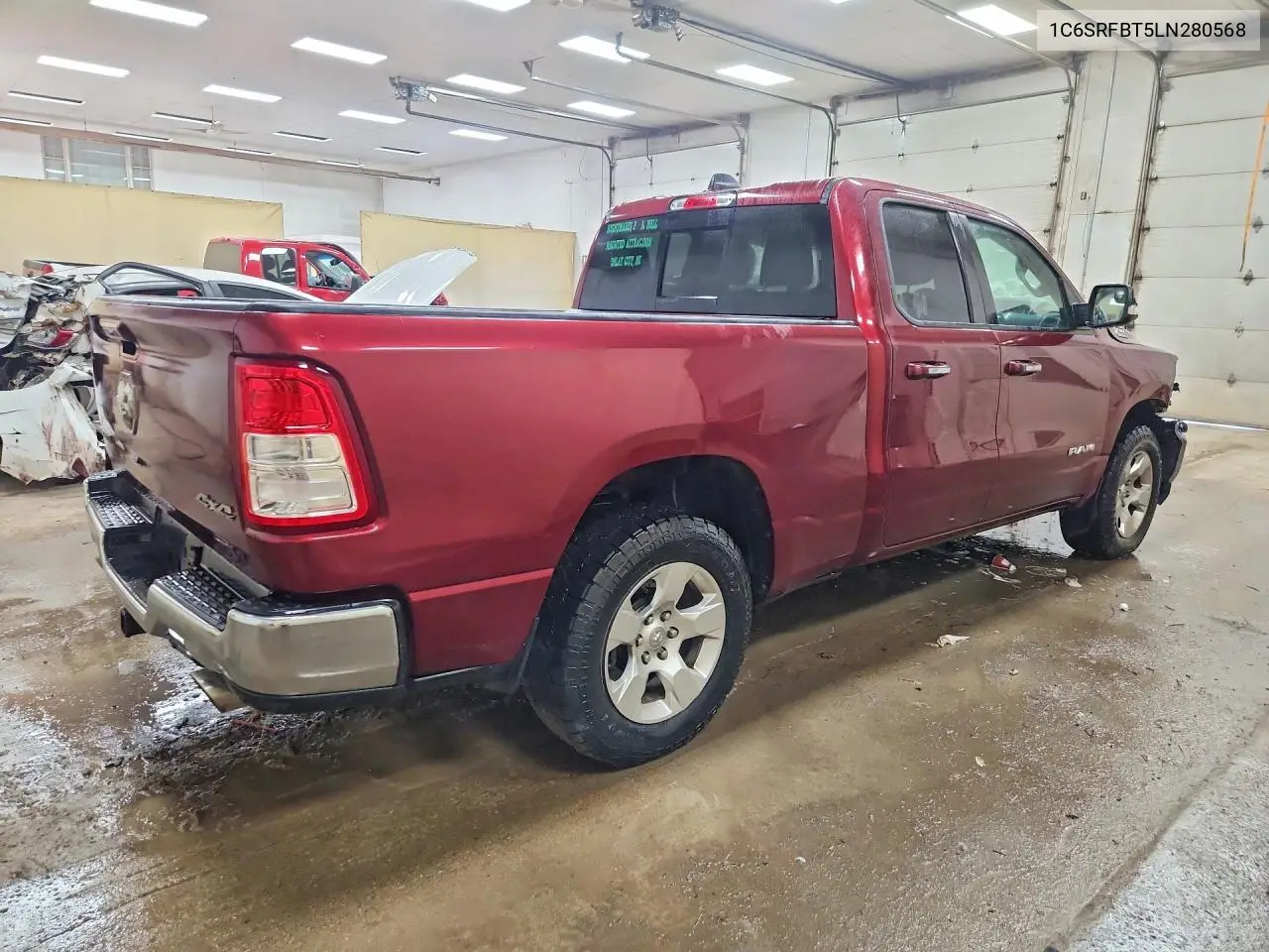 2020 Ram 1500 Big Horn/Lone Star VIN: 1C6SRFBT5LN280568 Lot: 59553706
