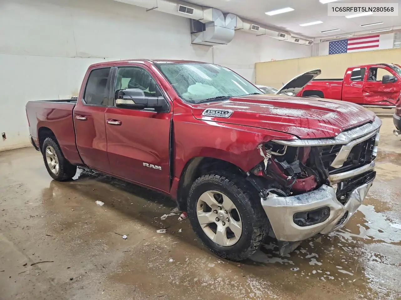 2020 Ram 1500 Big Horn/Lone Star VIN: 1C6SRFBT5LN280568 Lot: 59553706