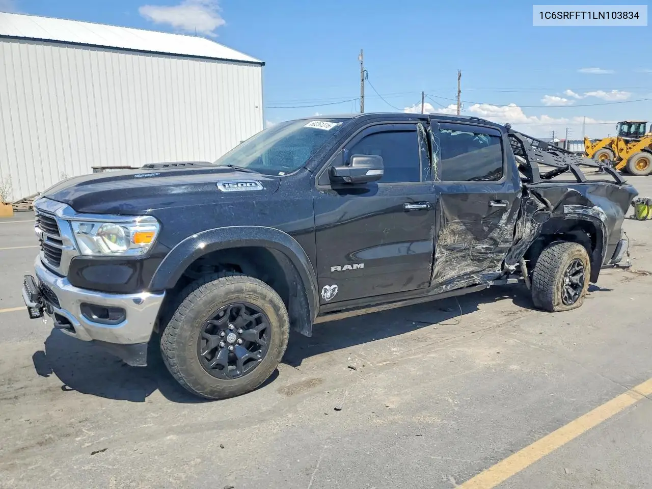 2020 Ram 1500 VIN: 1C6SRFFT1LN103834 Lot: 60261316