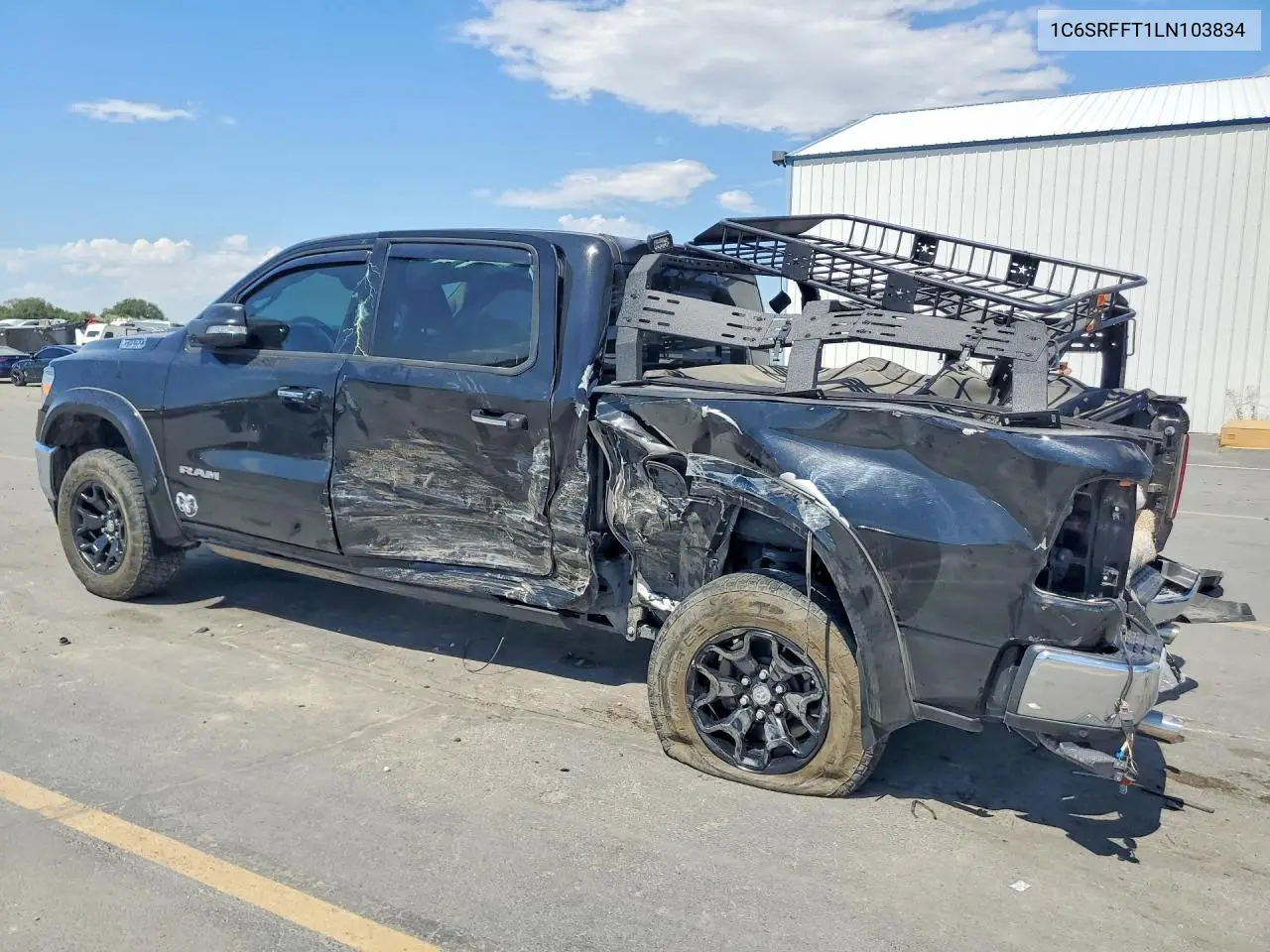2020 Ram 1500 VIN: 1C6SRFFT1LN103834 Lot: 60261316