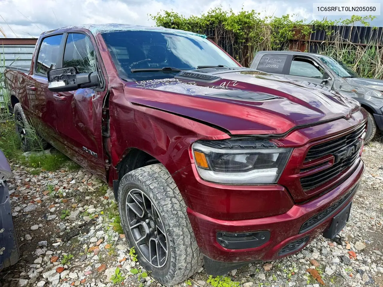 2020 Ram 1500 Rebel VIN: 1C6SRFLT0LN205050 Lot: 60465006