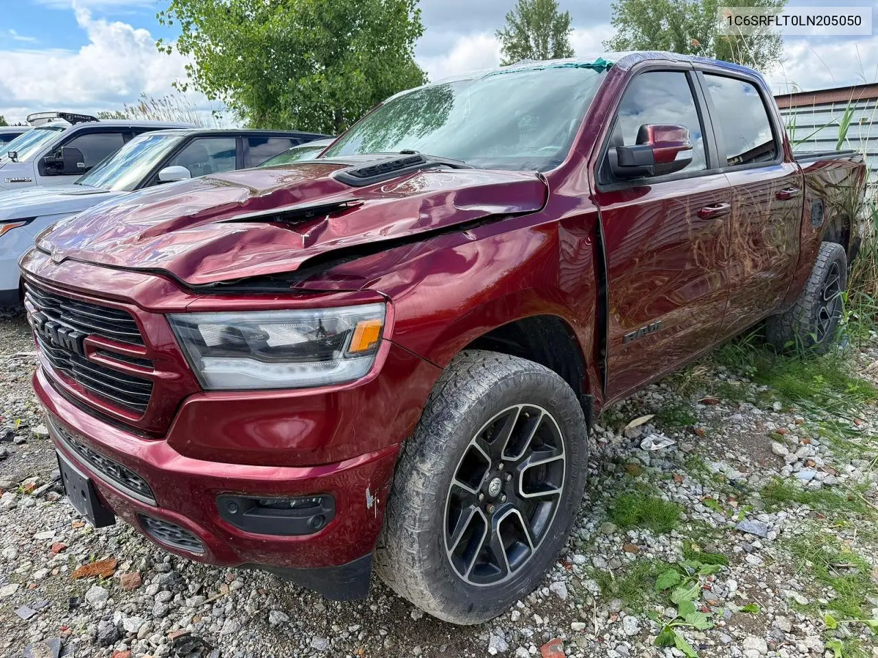 2020 Ram 1500 Rebel VIN: 1C6SRFLT0LN205050 Lot: 60465006