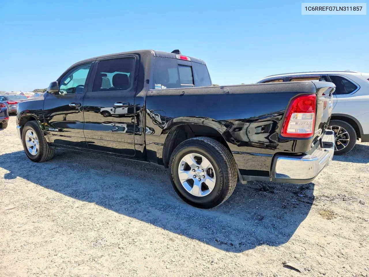 2020 Ram 1500 Big Horn/Lone Star VIN: 1C6RREFG7LN311857 Lot: 61406536
