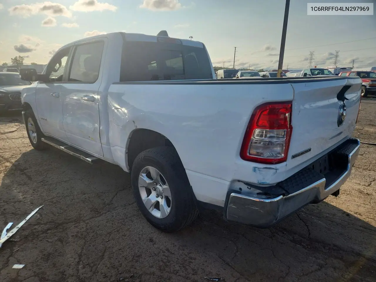 2020 Ram 1500 Big Horn VIN: 1C6RRFFG4LN297969 Lot: 61486126