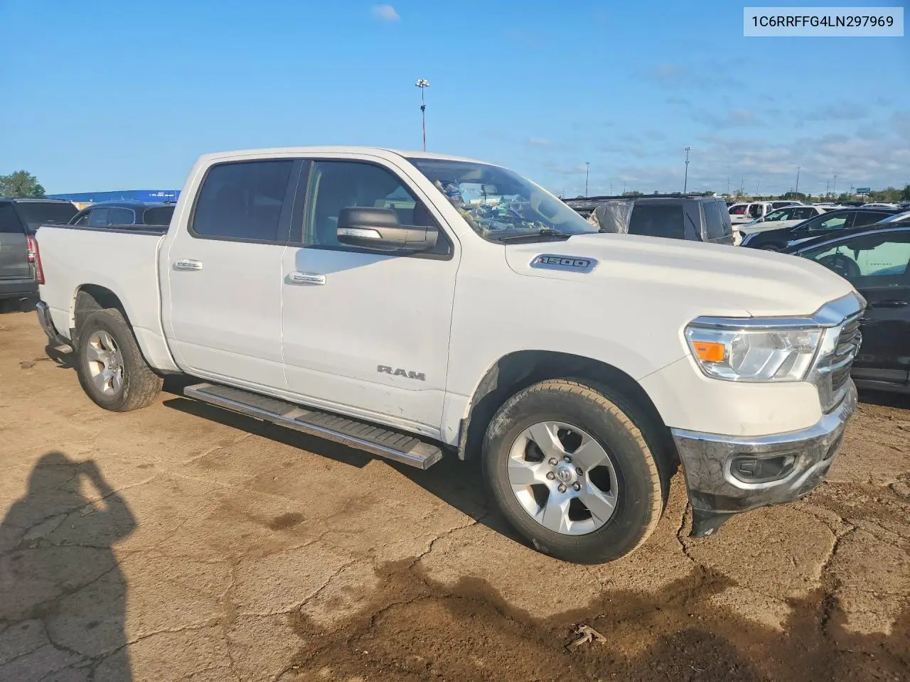 2020 Ram 1500 Big Horn VIN: 1C6RRFFG4LN297969 Lot: 61486126