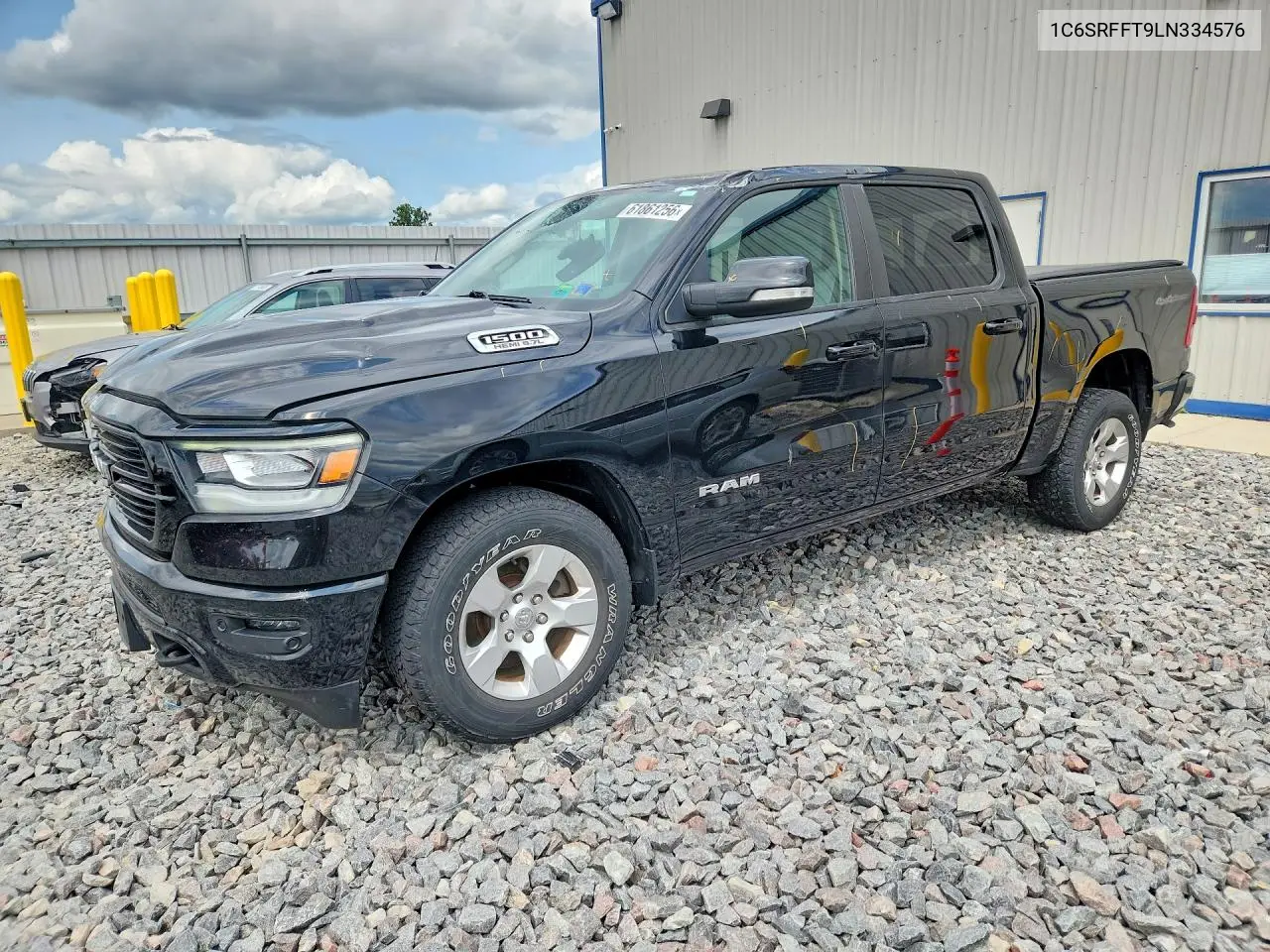 2020 Ram 1500 Big Horn/Lone Star VIN: 1C6SRFFT9LN334576 Lot: 61861256