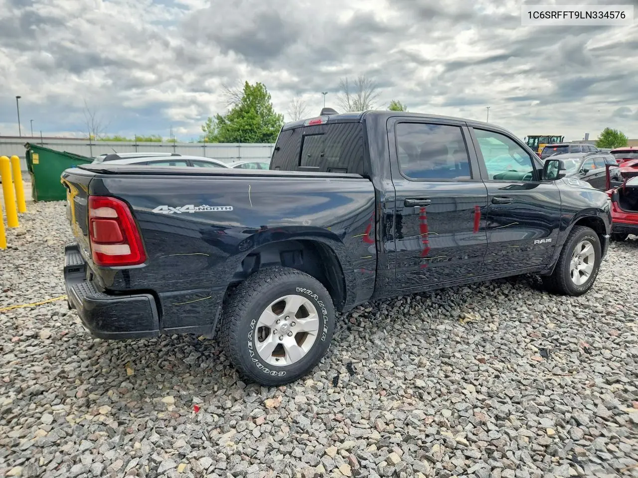 2020 Ram 1500 Big Horn/Lone Star VIN: 1C6SRFFT9LN334576 Lot: 61861256