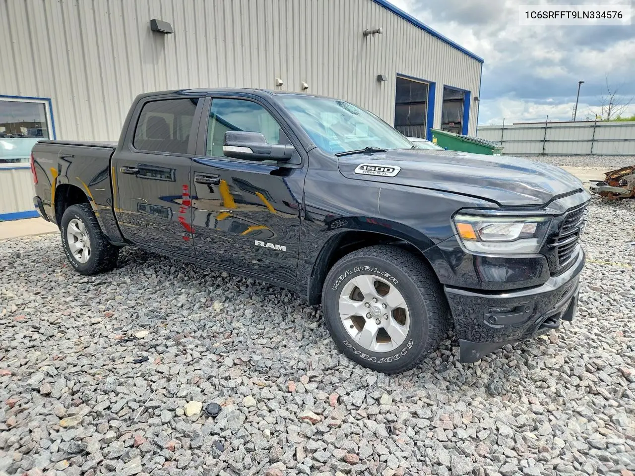 2020 Ram 1500 Big Horn/Lone Star VIN: 1C6SRFFT9LN334576 Lot: 61861256