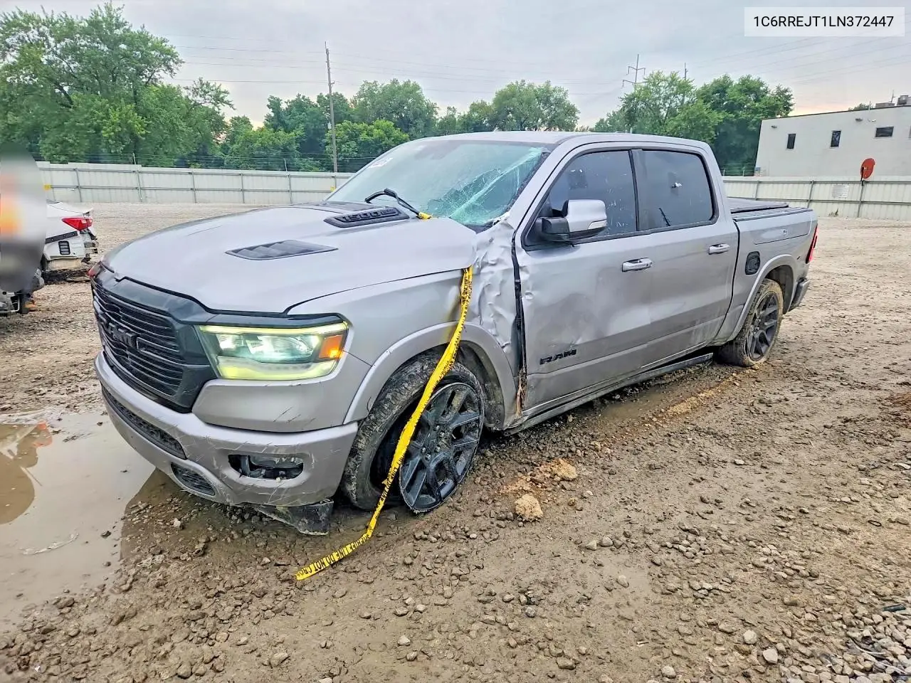 2020 Ram 1500 Laramie VIN: 1C6RREJT1LN372447 Lot: 61882016