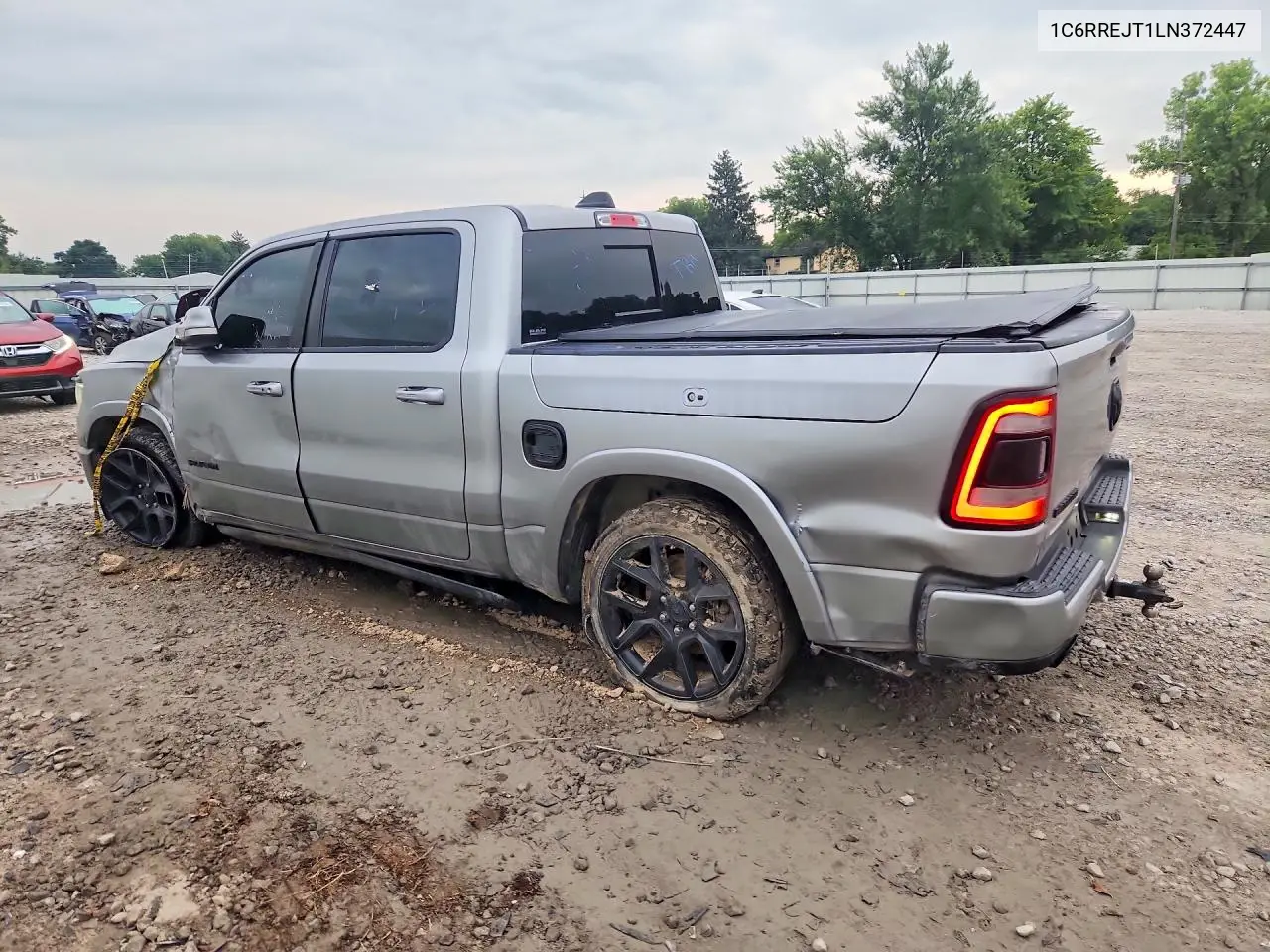 2020 Ram 1500 Laramie VIN: 1C6RREJT1LN372447 Lot: 61882016