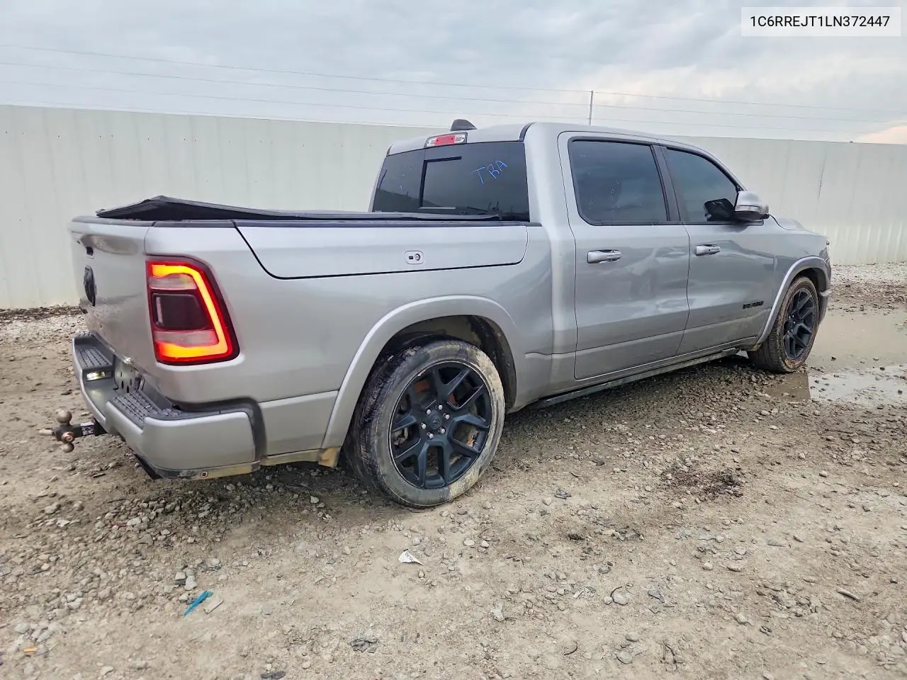 2020 Ram 1500 Laramie VIN: 1C6RREJT1LN372447 Lot: 61882016