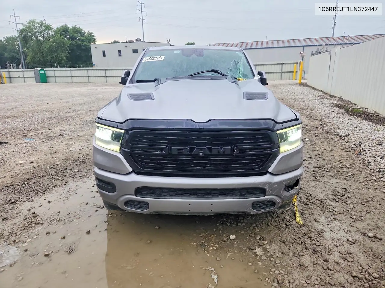 2020 Ram 1500 Laramie VIN: 1C6RREJT1LN372447 Lot: 61882016