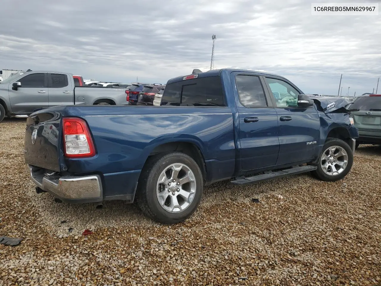 1C6RREBG5MN629967 2021 Ram 1500 Big Horn/Lone Star